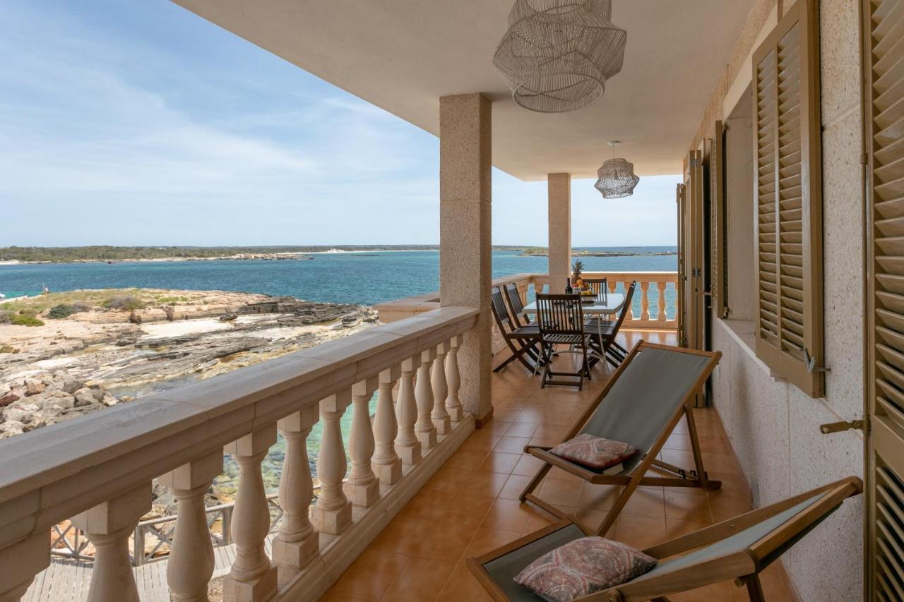 Beachfront Holiday Apartment Lotja 7 - Grupo Berna Colonia de Sant Jordi Екстер'єр фото